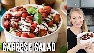 How To Make Caprese Salad [upl. by Lyreb]