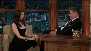 Alison Brie  adorable in Craig Ferguson interview [upl. by Sydelle]