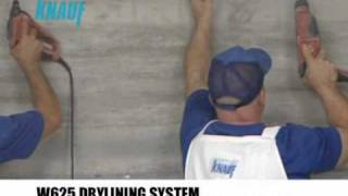 Knauf Wall Lining System Application [upl. by Reizarf]