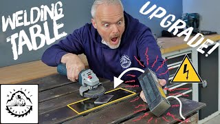 DIY Electromagnetic welding table upgrade [upl. by Enihpled943]