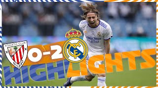 HIGHLIGHTS  Athletic Club 02 Real Madrid  Spanish Super Cup champions [upl. by Qidas73]