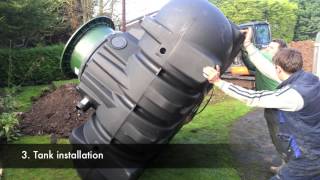 Rainwater Harvesting System installation [upl. by Atiloj939]