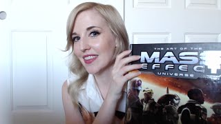 The Art of Mass Effect BookBinaural ASMR With Book Sounds [upl. by Esiled238]