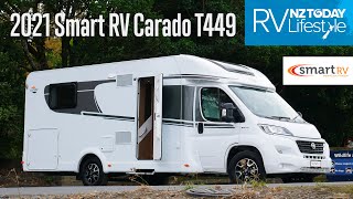 Carado T449 Motorhome REVIEW  Smart RV  2021 [upl. by Yelda]