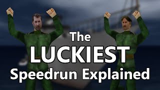 The Luckiest GoldenEye Speedrun Explained [upl. by Peggie]