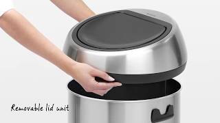 Brabantia Extra Large 60L Touch Bin [upl. by Nna]