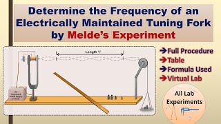 Meldes Experiment  Full Experiment  Practical File [upl. by Par]