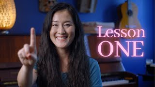 Free Piano Course  Lesson 1 for Complete Beginners [upl. by Oniratac]