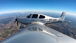 First Cirrus SR22 Turbo Flight [upl. by Ailehpo467]