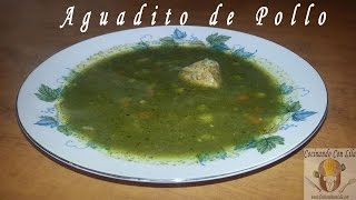 AGUADITO DE POLLO  RECETA PERUANA [upl. by Urbannal366]