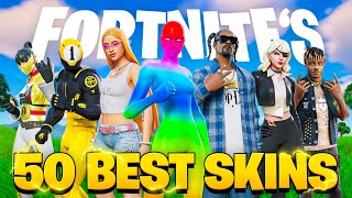 50 BEST Fortnite Skins [upl. by Aleedis]