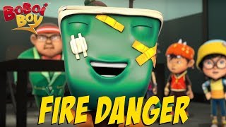 BoBoiBoy English S3EP16  Fire Danger [upl. by Madel]