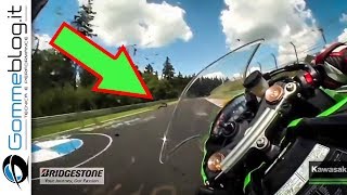 Nürburgring RECORD  Kawasaki Ninja ZX10R TOP SPEED at the Nurburgring [upl. by Acimaj]