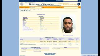 New Jersey Mugshots Search Jail  NJDOC Prison Lookup [upl. by Ahsekad260]