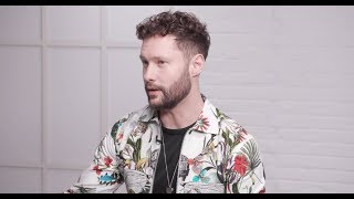 Calum Scott  You Are The Reason Anniversary Interview [upl. by Dustie140]