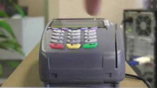 Verifone Vx510 Credit Card Terminal and Payment Device [upl. by Nidraj61]