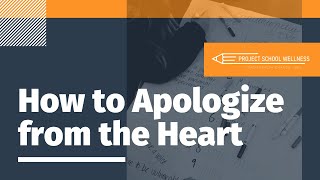 Teaching Kids How to Apologize a StepByStep Guide [upl. by Eycal]