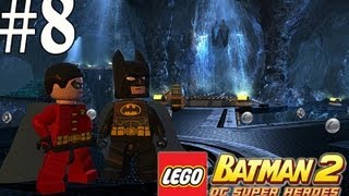 Lego Batman 2  Walkthrough Part 8 Unwelcome Guests [upl. by Tegdig]