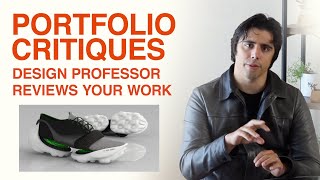 Industrial Design Professor Critiques StudentGrad Portfolios [upl. by Htebasile206]