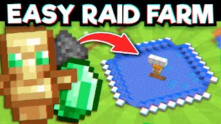 Minecraft Raid Farm Simple amp Easy [upl. by Shelia]