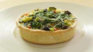 Escargot Aioli Quiche – Bruno Albouze [upl. by Ahsuoj]