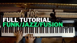 How to Play a Funk Groove 5 in D Minor [upl. by Dannye]