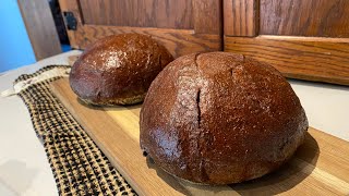 Bonnie’s Best Creations Baking Pumpernickel Bread [upl. by Rubens248]