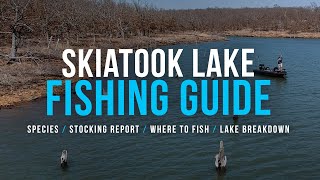 Tulsa Area Fishing Guide – Skiatook Lake Breakdown [upl. by Ulyram]