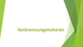 Physik Verbrennungsmotoren einfach und kurz erklärt [upl. by Osrock]