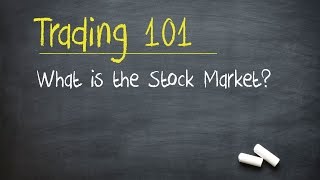 Trading 101 What is the Stock Market [upl. by Savil]