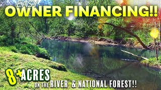 500 down for 8 acres on river amp National Forest in the Ozarks OWNER FINANCED LAND FOR SALE [upl. by Idalia]