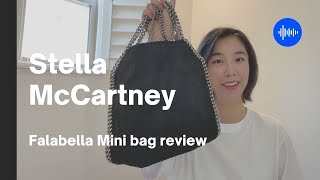 Stella McCartney Falabella Mini Bag Review  What Fits Inside [upl. by Lekkim]