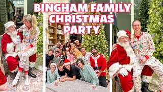 🥳 HUGE BINGHAM FAMILY CHRISTMAS PARTY 🎅🏻 SANTA SURPRISE NIGHT BEFORE CHRISTMAS EVE Ext Version [upl. by Judas203]