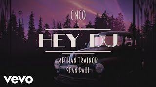 CNCO Meghan Trainor Sean Paul  Hey DJ Remix Lyric Video [upl. by Dulcie]