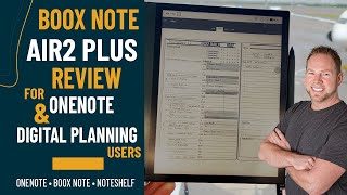 Onyx Boox Note Air 2 Plus Review with OneNote [upl. by Fante]