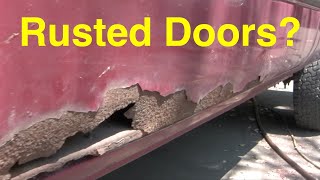 How to fix rusted doors [upl. by Cirad631]