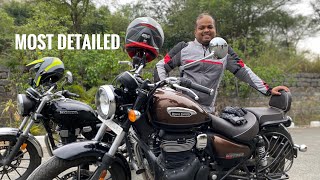 Honda CB 350 Hness First Ride Review Its Not Perfect But Comes Very Close [upl. by Laundes]