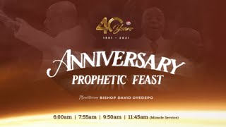 DOMI STREAM DAY 1  40TH ANNIVERSARY PROPHETIC FEAST SERVICE  2 MAY 2021 [upl. by Harneen]