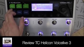 Review TC Helicon Voicelive 3 [upl. by Atineb805]