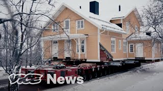 An Entire Swedish Town Is Moving Because the Ground Is Caving In [upl. by Donal386]