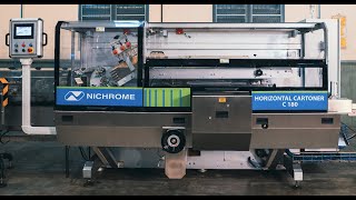 Automatic Horizontal Cartoning Machine  C180  Box Packing Machine [upl. by Rocca]