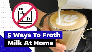 How To Froth Milk At Home Best Milk Frothers Review [upl. by Anilahs818]