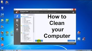 How to use CCleaner tutorial amp Clean your Computer  Free amp Easy [upl. by Ayouqes]