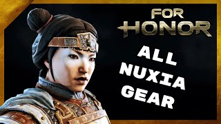 All Nuxia Gear Remastered  For Honor [upl. by Ambrosia792]