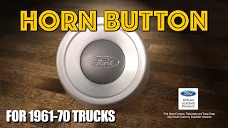 Dennis Carpenter Horn Button for 19611970 Ford Truck [upl. by Ahrendt219]