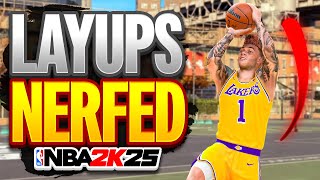 THE TRUTH ABOUT LAYUPS IN NBA 2K25 [upl. by Yentruocal]