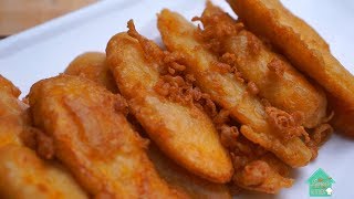 How to make Crispy Fried Banana [upl. by Bearnard]