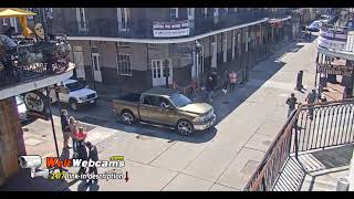 📡 Bourbon Street  New Orleans  USA  Webcam Live HD [upl. by Kcirevam]