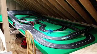 Carrera slot car track quot new layout quot [upl. by Norreg236]