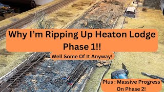 Why Im Ripping Up Heaton Lodge Junction Phase 1 Well Part Of It Anyway Plus Lots More This Week [upl. by Hayikat]